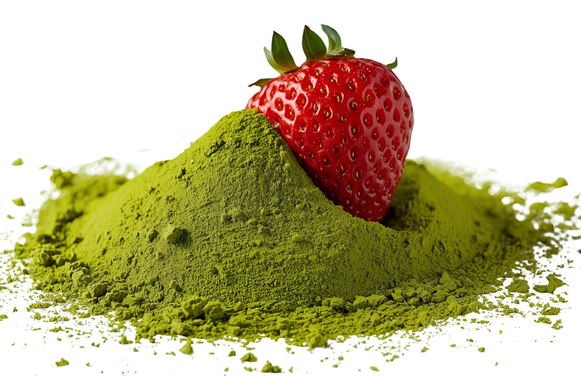 Matcha 'Erdbeere' - 30g im Alu-Zip-Beutel
