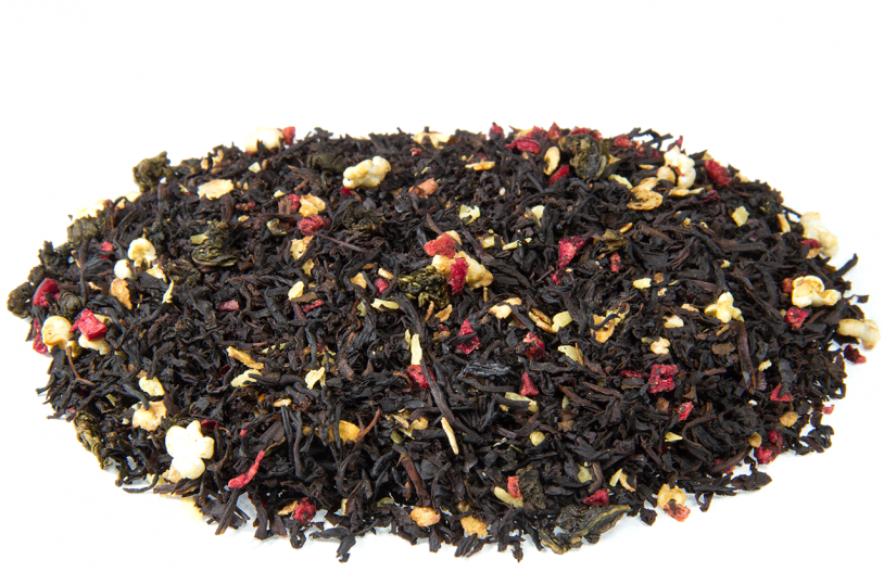 Schwarztee 'Cranberry-Milchreis'