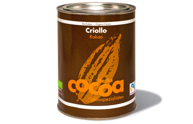 Bio Becks Cocoa Trinkschokolade 'Criollo' Dose