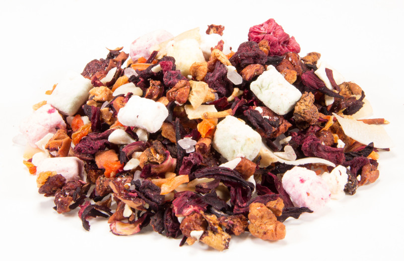 Früchtetee 'Milchcreme Himbeere'