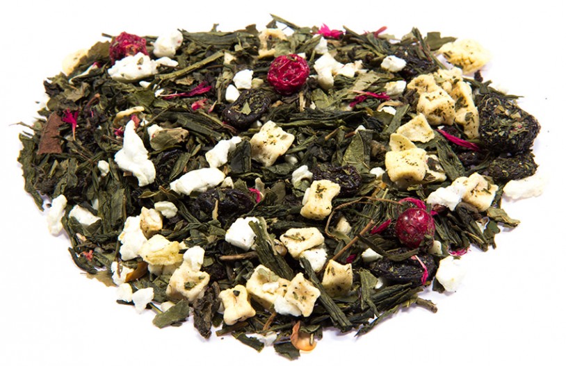 Grüner Tee 'Joghurt-Amarena-Kirsch'