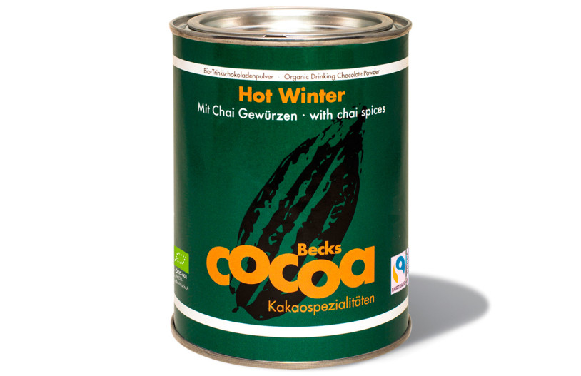 Bio Becks Cocoa Trinkschokolade 'Hot Winter' Dose