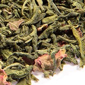 Grüner Tee 'Rosentee mit Matcha'