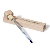 Teethermometer mit Holzkasten