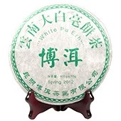 Weißer Pu Erh Beeng Cha (Teekuchen)