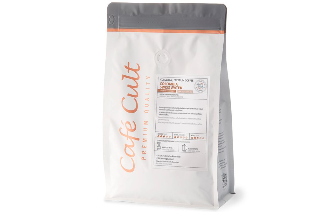Café Cult Colombia Swiss Water Process, entkoffeiniert
