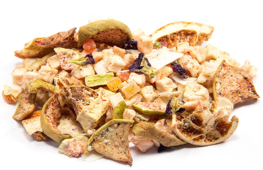 Früchtetee 'Frecher Kobold', säurearm
