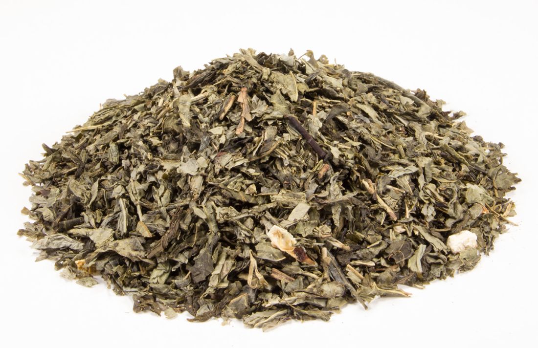Grüntee 'Earl Grey', entkoffeiniert