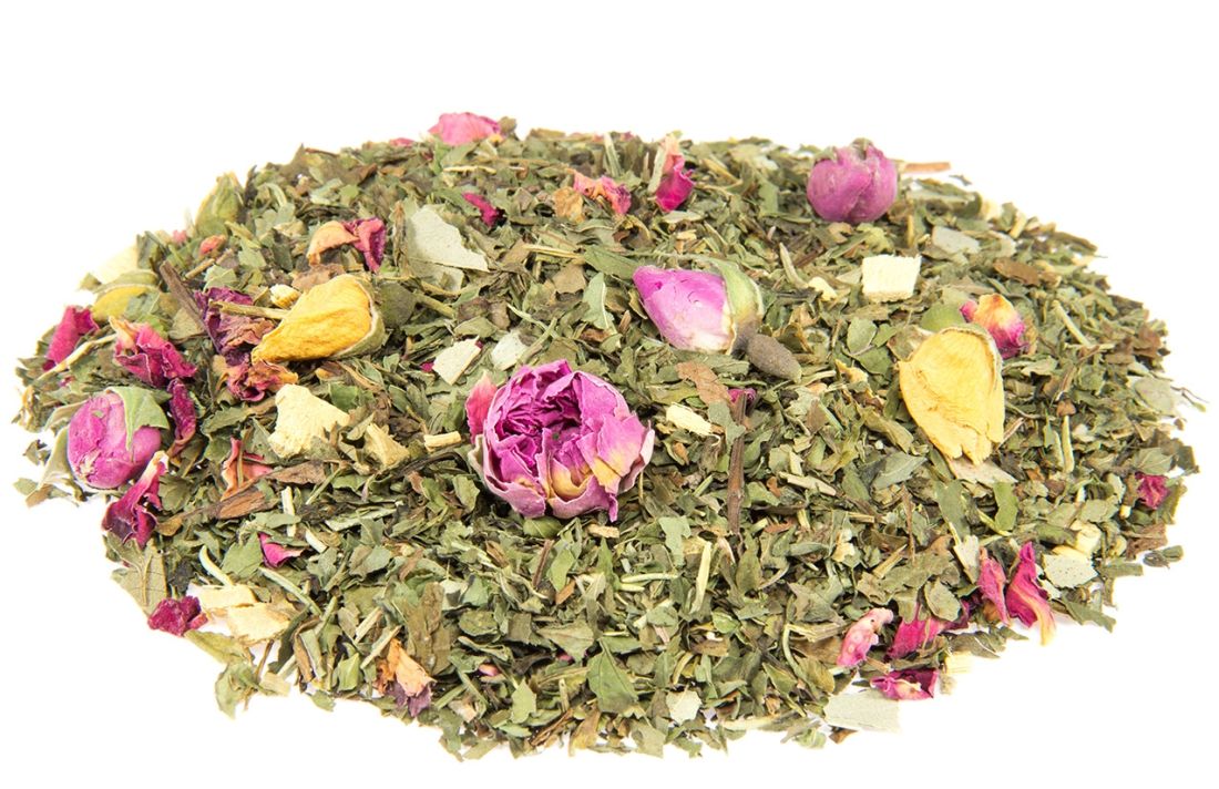 Kräutertee 'Rosmarin-Minze-Eukalyptus'