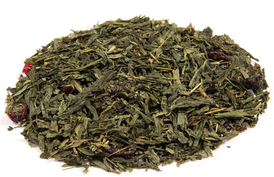 Grüner Tee 'Wildkirsch-Marzipan' 