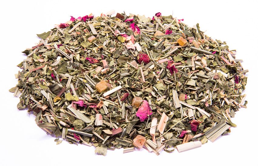 Kräutertee 'Granatapfel Johannisbeere' mit Moringa 